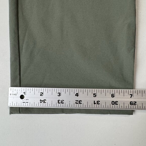 Mizzen Main Helmsman Pants Men 38x32 Olive Green Slim Stretch Performance Golf - Picture 12 of 13